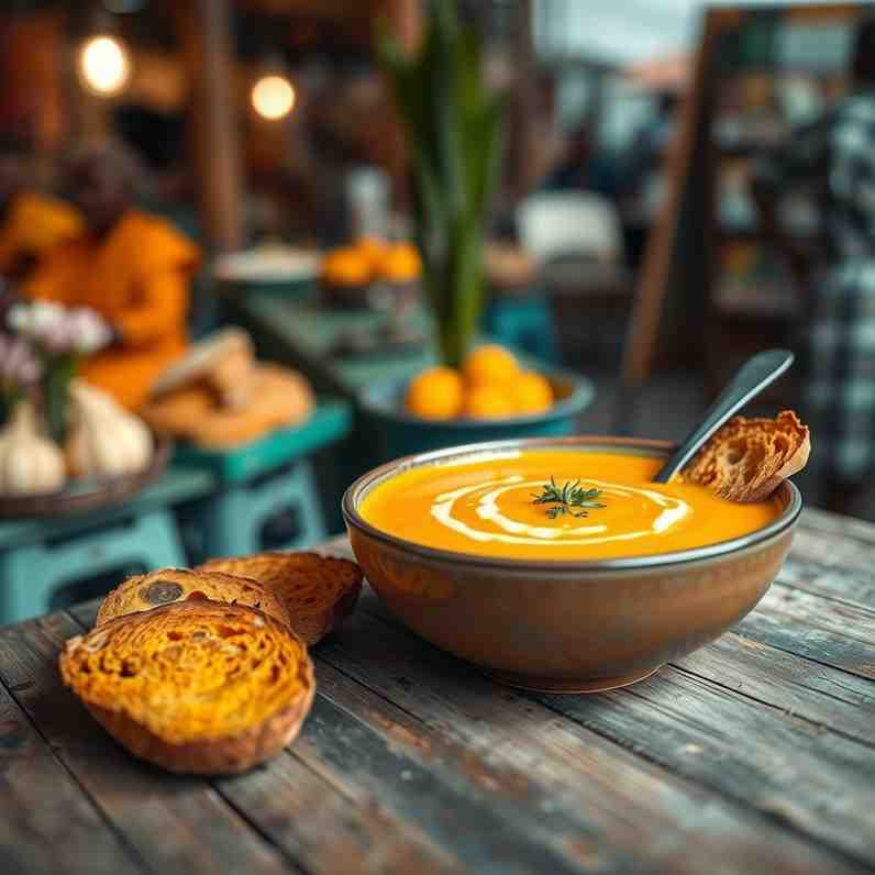 Botswana Pumpkin Soup - Mma Ramotswe's